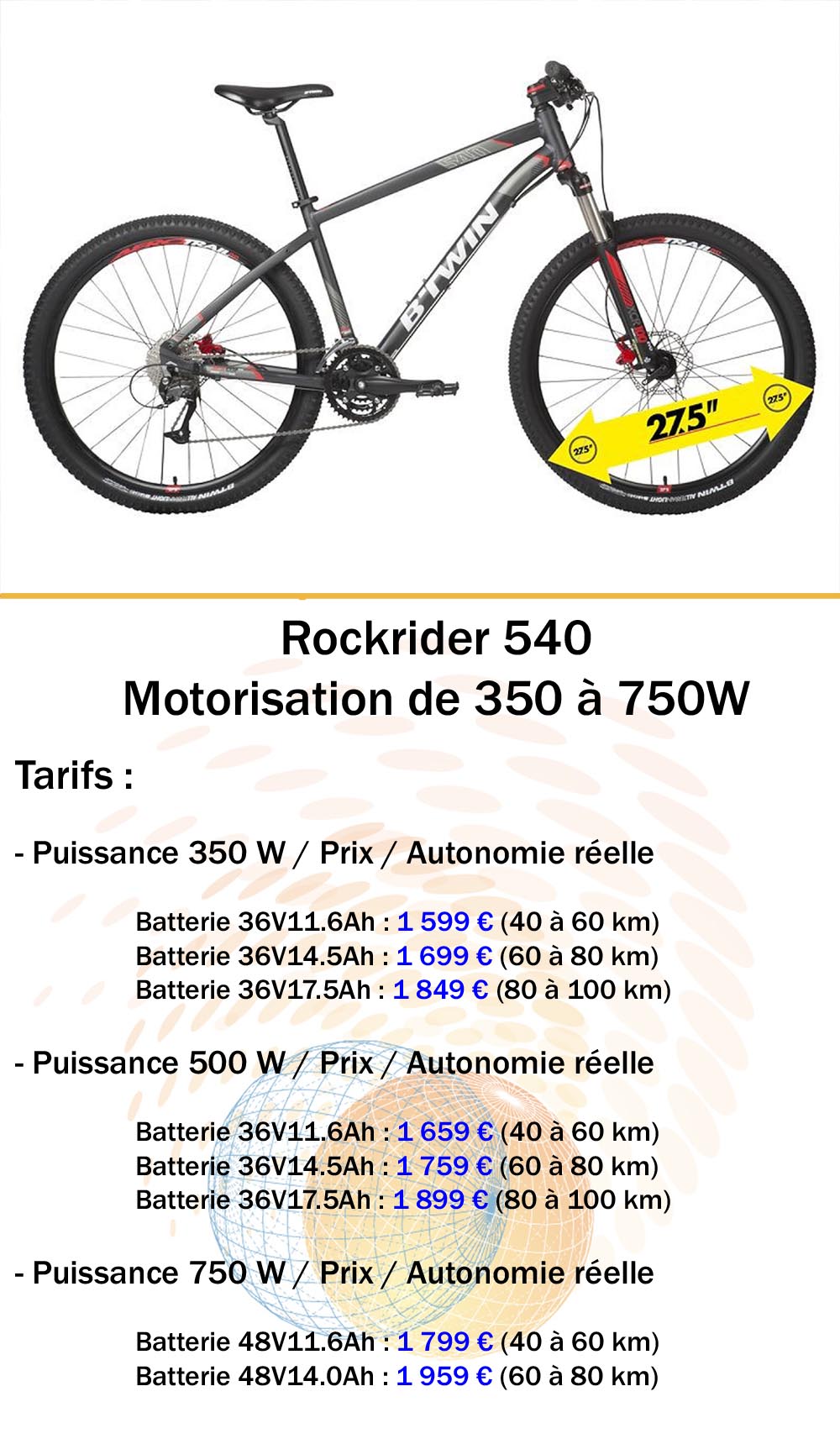 VTT Btwin electrique